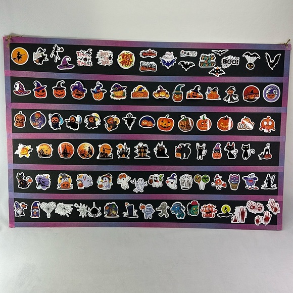 Halloween Vinyl Stickers Lot 90+ - Picture 1 of 2